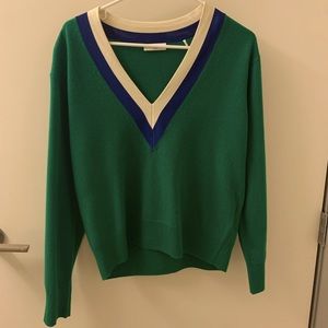 Sandro Paris V neck Sweater Size Small